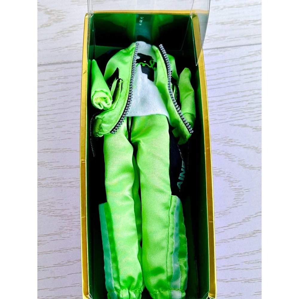 Rainbow High Fashion Doll Clothes Neon Green‎ Tracksuit Outfit Set